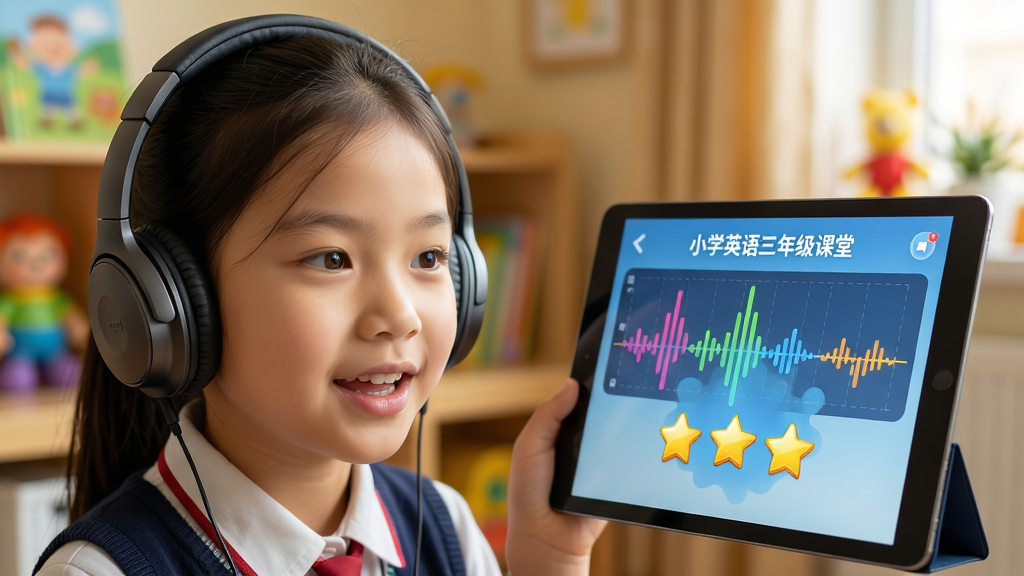 ��д��ͷ��һ���ɰ���Сѧ�����Ŷ�������ƽ�����˵����ƽ����Ļ����ʾ��СѧӢ�����꼶���á�App��AI������棬�����в���ͼ���������ǵ����ֶ�������������ܰ�Ķ�ͯ�鷿����������������Ч����ϸ�ڷḻ��8k���ʣ��ɾ��޶���Ԫ��