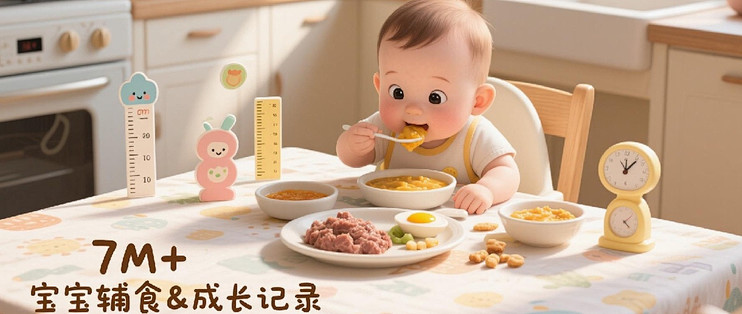 玛丽妈妈app 辅食食谱 成长测评 记录