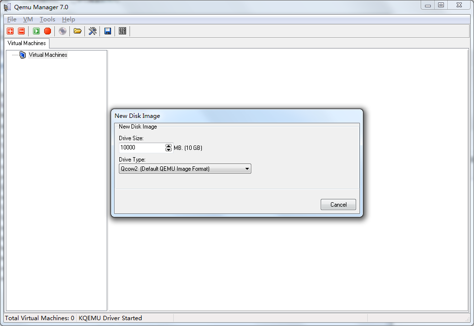 QEMU Manager7.0 �������������