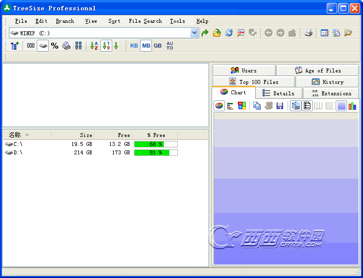 TreeSize Free4.7.3 ���̿ռ����