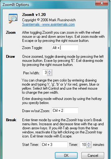 ZoomIt7.0.2 ��Ļ���ű�ע����