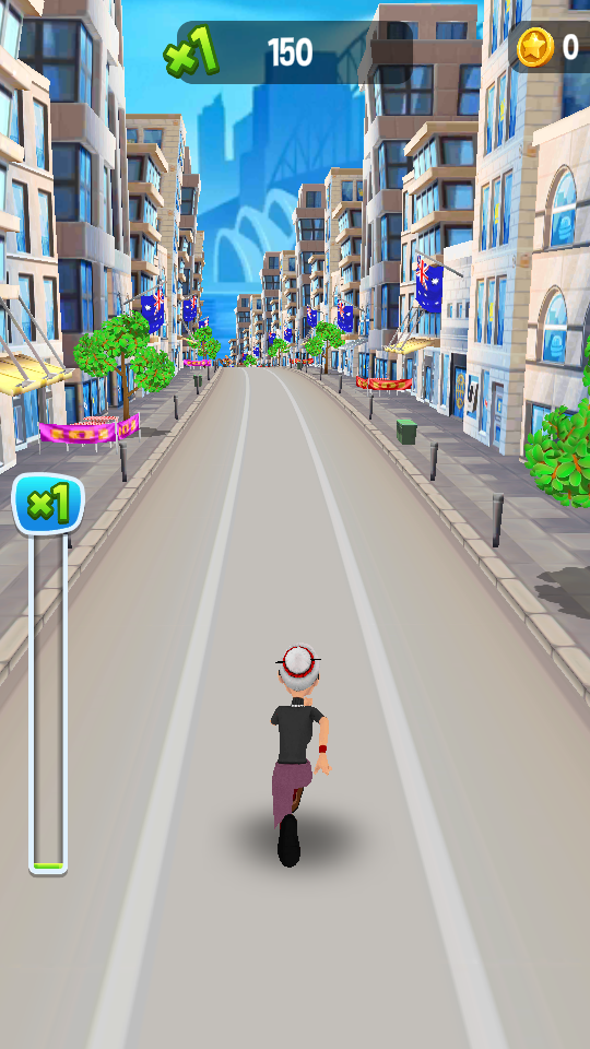 愤怒的老奶奶玩酷跑游戏(Angry Gran Run) 高分攻略 金币收集截图