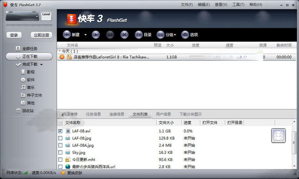 �쳵��FlashGet��3.7.0.1228 �������ع���