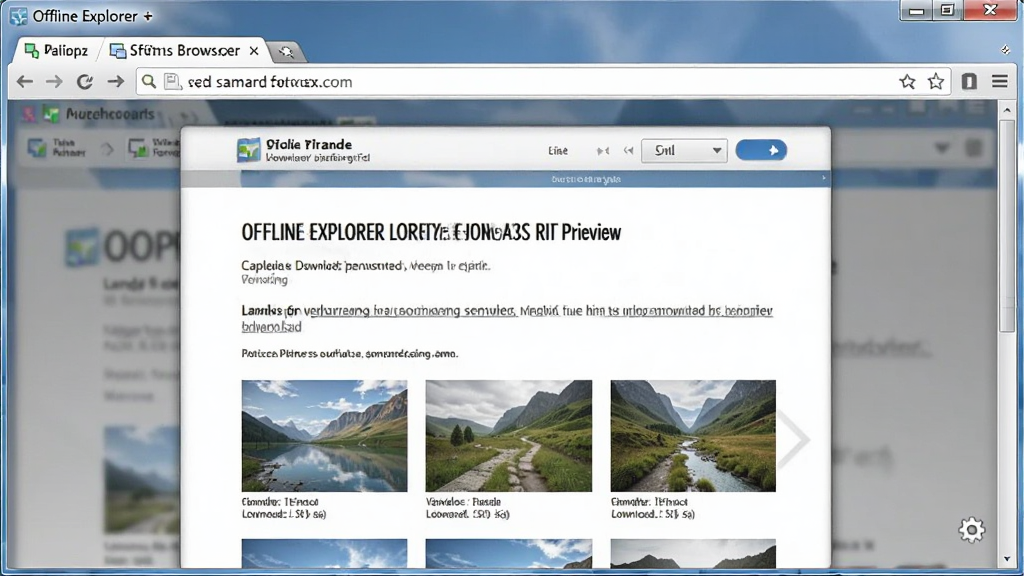 Offline Explorer�������������Ԥ��������ҳ��Ч��ͼ��չʾ�Ű��ͼƬ����������������ۣ����������������Ȼ��ϸ�ڷḻ�����ʸɾ�