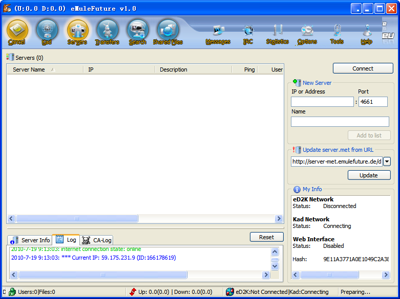 eMule����¿��0.50a ����P2P�ļ���������