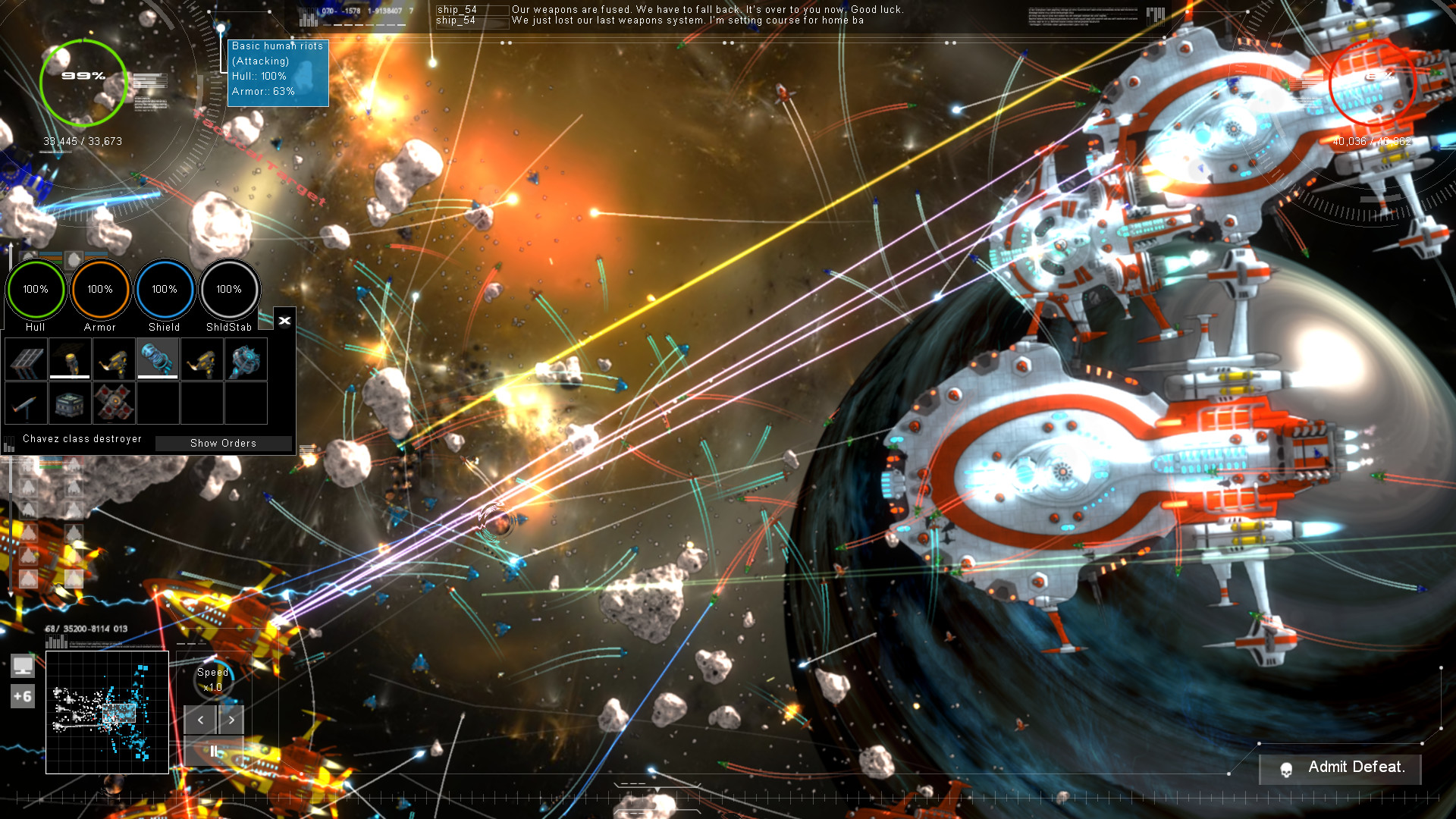 Gratuitous Space Battles 2 游戏界面 舰队部署 攻略 配图