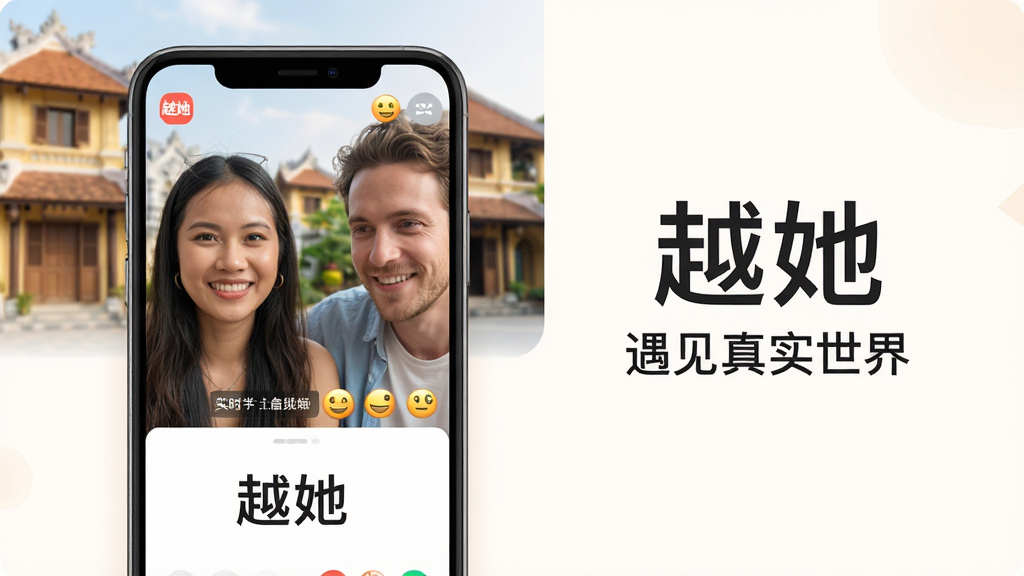 ���壺�ֻ���ĻչʾԽ��app���棬����������Խ��Ů��������û���Ƶ�������ܰ������������Խ����ɫ���������֣��ֻ�λ�ڻ�������ƫ���Ҳ������������ֽ��ܣ�����Ԫ���������Ű棺�������½ṹ���Ϸ�Ϊapp�����ͼ���·�Ϊ��Խ���������͡�������ʵ���硱�������ִ���Լ��ɫ����������͹��ߡ�ϸ�ڣ�������ʾʵʱ������Ļ��������ŵ�׺������Ц����Ȼ�����ʣ����壬�ɾ����޶���Ԫ�ء�