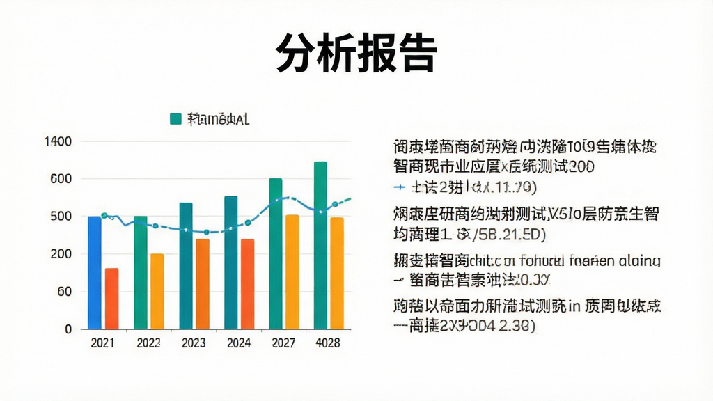 Superme智商测试报告页面,展示柱状图与文字解析,顶部有“分析报告”标题,背景白色,图表色彩鲜明,整体排版专业清晰,画质出众,干净无多余元素。