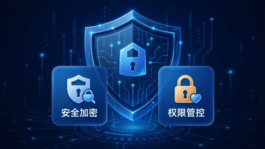 һ��չʾ��ѶWiseUC��ҵ��ʱͨѶƽ̨��ȫ���ܵĽ��棬����Ϊ����ɫ�Ƽ��ж���ͼ����ǰ���Ǵ��С���ȫ���ܡ��롰Ȩ�޹ܿء������������������ͼ�꣬������Ƽ��磬���־��У�ϸ�ڷḻ�����ʸɾ���