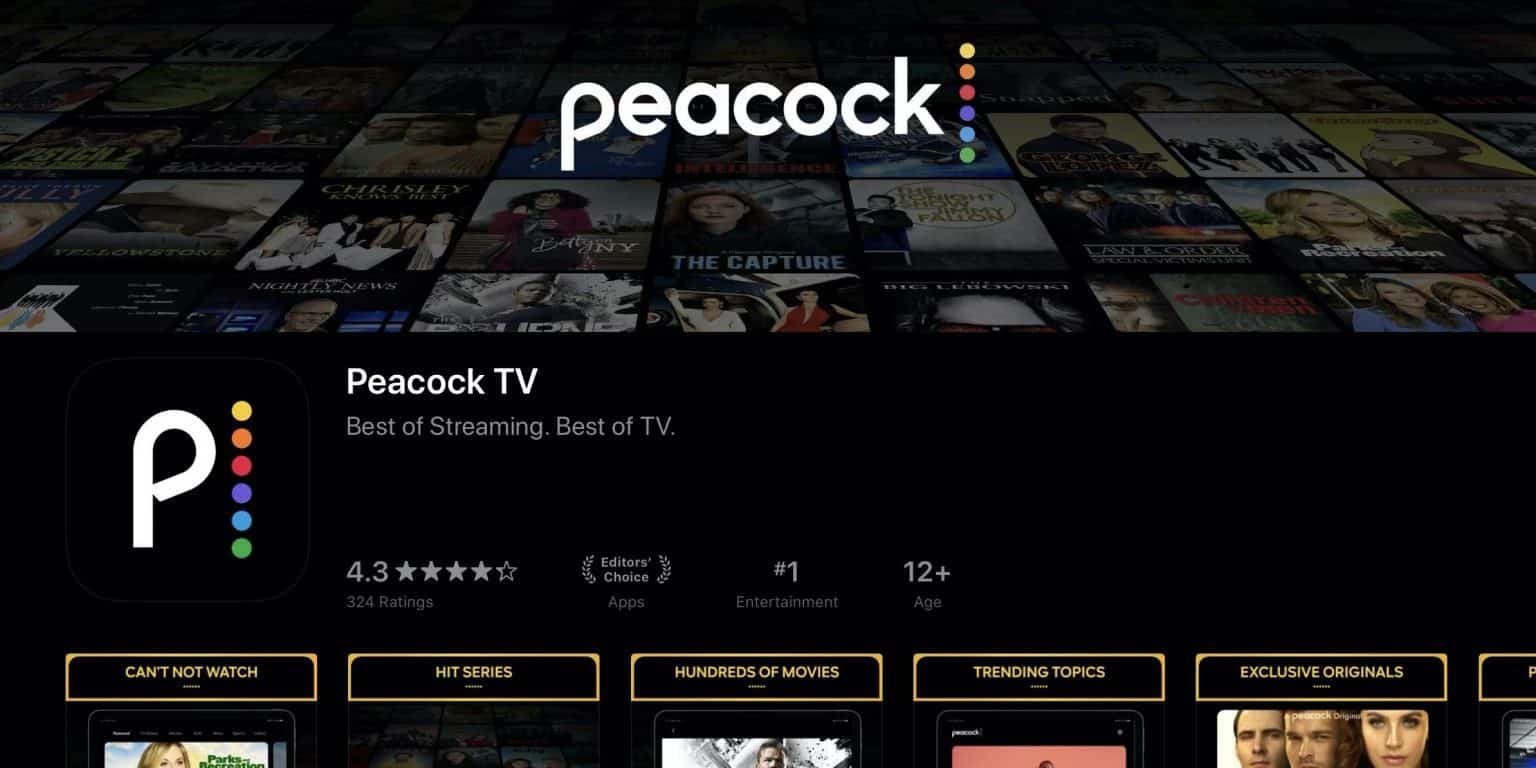 Peacock TVapp官方版下载 苹果手机安装步骤