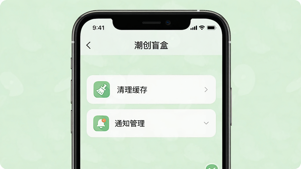 ���壺�ֻ���Ļ��ʾ����ä������ҳ�棬�С��������桱��֪ͨ������ѡ�����Ϊ����ɫ�����֣��ֻ����У���Ļ�����������Ű棺��������б������������Ȼ��ϸ�ڣ�������ͼ���������С�����ä�С����������ʣ����壬�ɾ��޶���Ԫ��