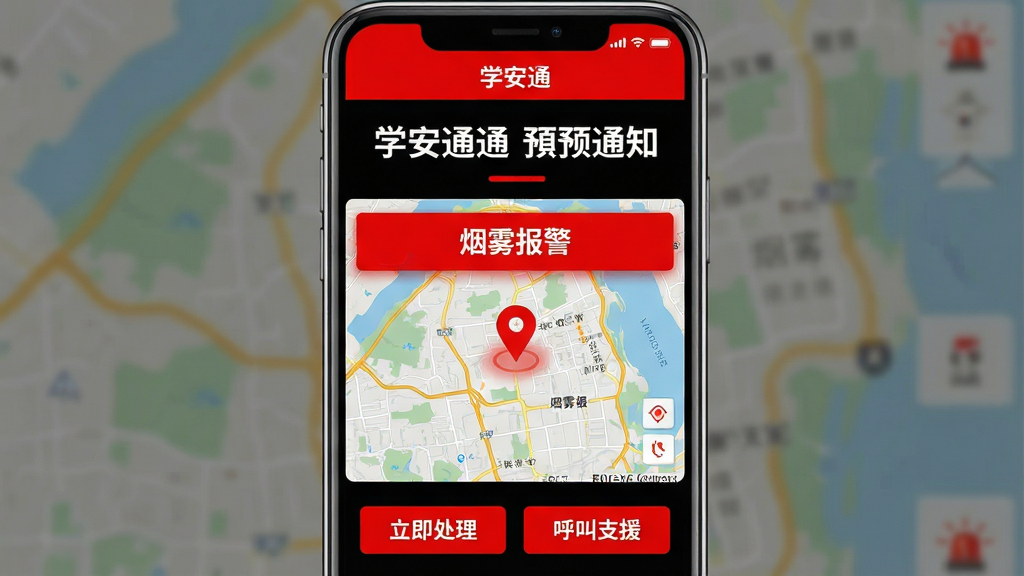 ���壺ѧ��ͨAPP��Ԥ��֪ͨ���棬��ʾ��ɫԤ������͵�ͼ��λ�����֣��ֻ�����������ΪԤ�����⣬�м�Ϊ��ͼ���ײ�Ϊ������ť���Ű棺�����ķֲ㲼�֣�Ԥ����Ϣͻ����ʾ����񣺾�����񣬺����ɫ���Ӿ������ǿ��ϸ�ڣ���ͼ���к�ɫ��λ��ǣ��������Ϊ���������������·��С�����������������֧Ԯ����ť����Ļ�Ϸ��С�ѧ��ͨ�����������ʣ��߶Աȶȣ�ϸ���������޶���Ԫ�ء�