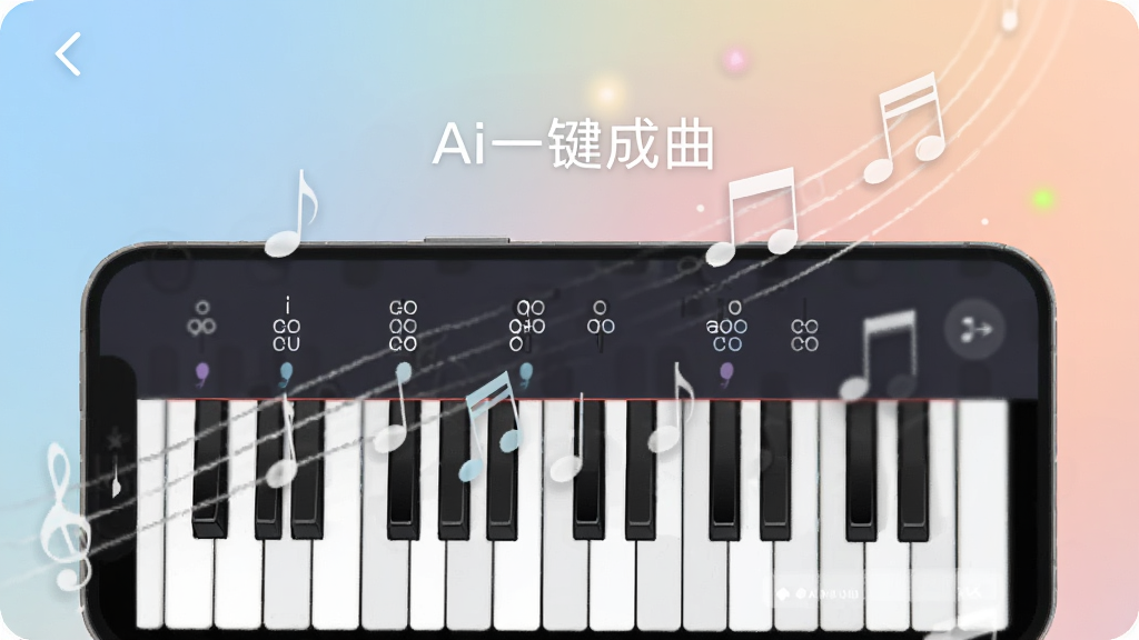 һ��չʾAiһ���������ܺ����Ƽ����ܵĲ廭������Ϊ�ֻ����棬��ʾ������ټ��̺ͺ��ұ�ǣ���Ļ�ϱ�ע��Aiһ������������������Ϊ�����ͼ��񣬲�����ͽ���ɫ������ϸ�ڰ�����������Ч���������������ɾ����޶���Ԫ�ء�