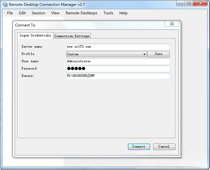 Remote Desktop Connection Manager 远程桌面连接管理器{package_version_name} 多会话管理工具