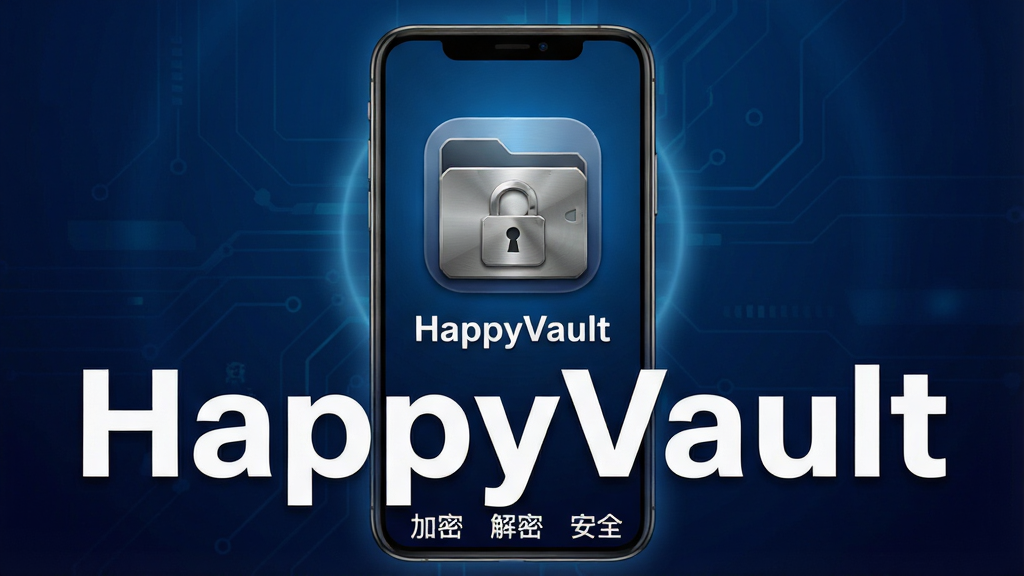 ���壺һ����Ϊ��HappyVault���İ�׿�ֻ�Ӧ�ý��棬�ֻ���Ļ��ʾ�����ļ��е�ͼ������α�ʶ������������ɫ�Ƽ��н��䡣���֣��ֻ����У���Χ����΢�Ĺ���Ч����Ӧ��ͼ�����������չʾ���·��С����ܡ��������ܡ�������ȫ�����������Ű棺����ִ���ͼ�������ִ����������񣺿Ƽ�����ȫ��רҵ��ϸ�ڣ�ͼ�������Ƿ��������н����ʸУ���ӰЧ����ʵ�����֡�HappyVault��ʹ�ð�ɫ���塣���ʣ�������Ⱦ���ɾ����޶���Ԫ�ء�