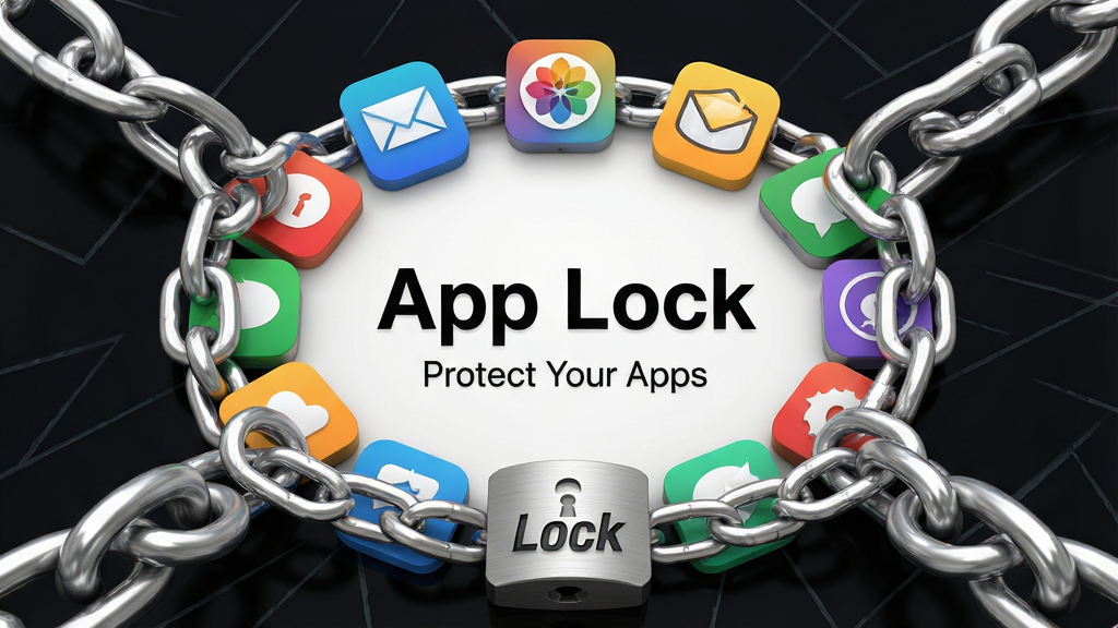���壺���Ӧ��ͼ�걻һ���������ƣ����������С�Lock�����������֣�Ӧ��ͼ��ʻ������У����������ܻ�۵����ġ��Ű棺�����С�App Lock�����֣��·��С�Protect Your Apps��С�֡�����ִ�����ࡣϸ�ڣ�Ӧ��ͼ��ɫ�ʷḻ������Ϊ������ɫ�����й���С����ʣ�������Ⱦ���ɾ����޶���Ԫ�ء�