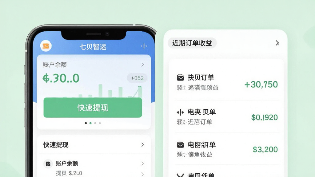 �߱�����App�������ֽ��棬��ʾ�˻������ְ�ť�ͽ��ڶ��������б������������Ŀ������Ϊ����ɫ�����ÿ�Ƭʽ���֣����ڷ����ƣ�����ɾ����࣬���ֱ�ǩ���������֡�����������