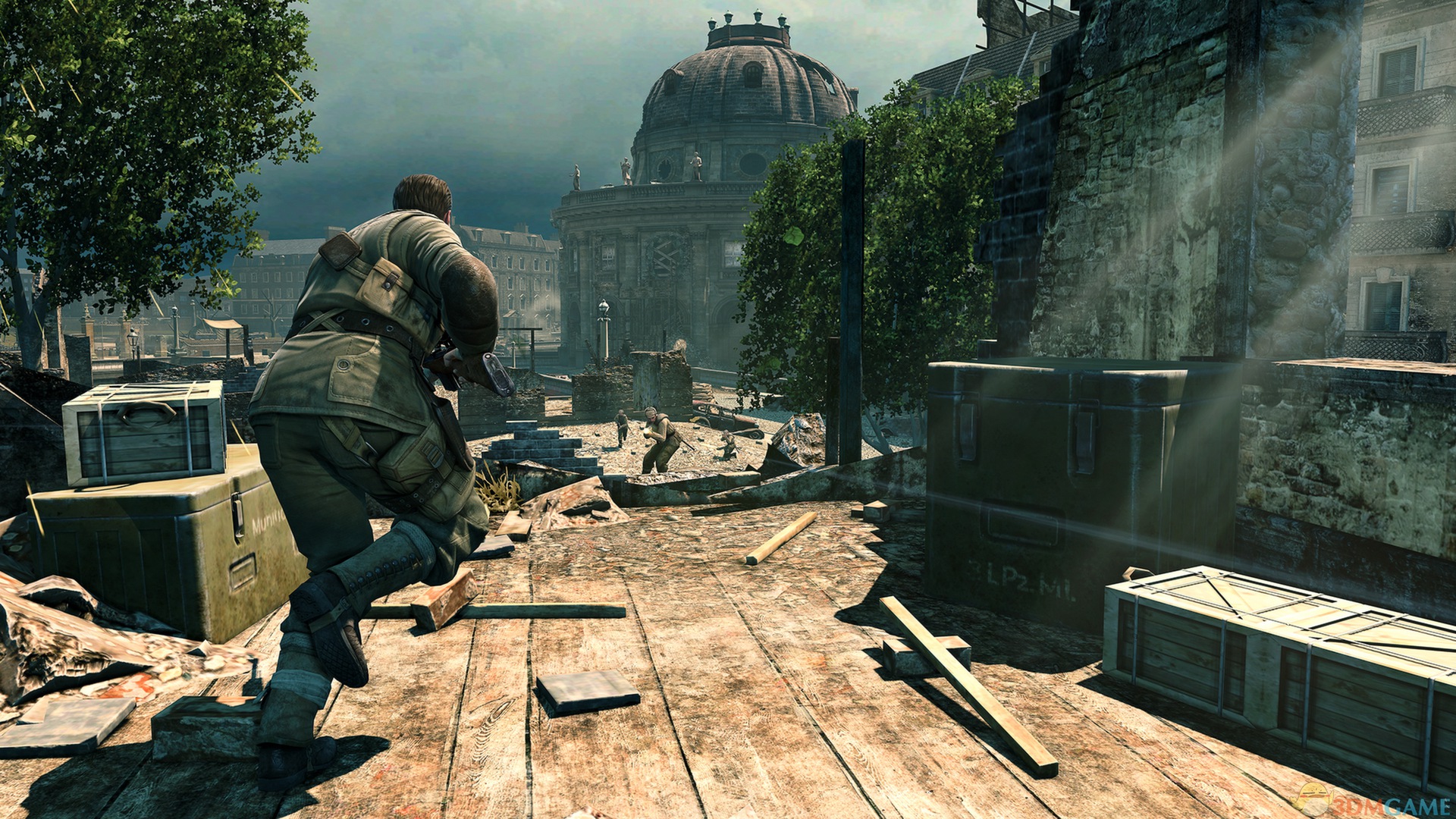 狙击精英2 Sniper Elite V2 潜行狙击 游戏画面截图