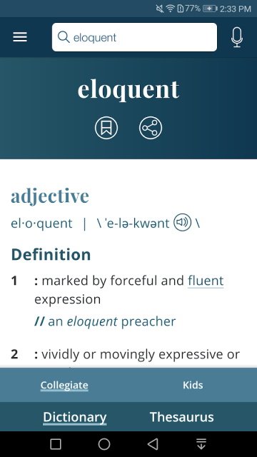 韦氏字典Merriam-Webster Dictionaryv5.6.0 安卓版