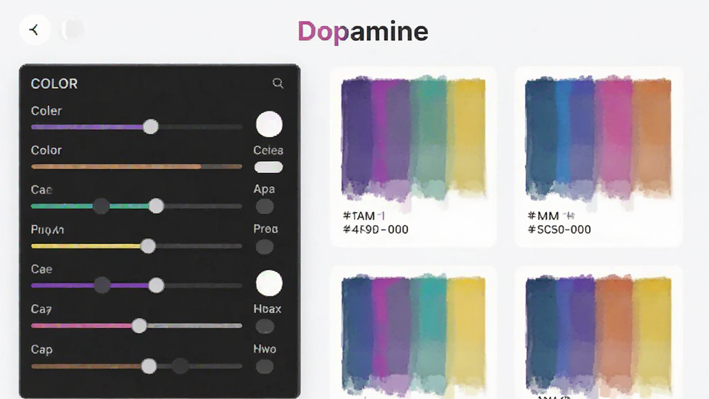 չʾDopamine��������������ɫ�����Ĺ��̣��������Ϊ��ɫ�������飬�Ҳ�ʵʱ��ʾ������ɫ��Ƭ����Ƭ�ϱ�עɫֵ���룬�����ɾ�������ͻ����������