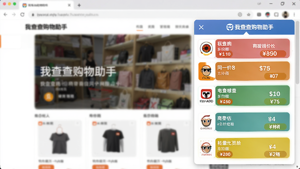 �Ҳ�鹺������ȫ���ȼ۹���չʾ��������Ҳ൯���ȼ���壬�г��������ƽ̨ͬһ��Ʒ�ļ۸�Աȣ�ÿ��ƽ̨��ͼ��ͼ۸��ǩ����ɫ�������������룬����Ϊģ���Ĺ�����ҳ���������������������ֱ�ע���Ҳ�鹺�����֡�