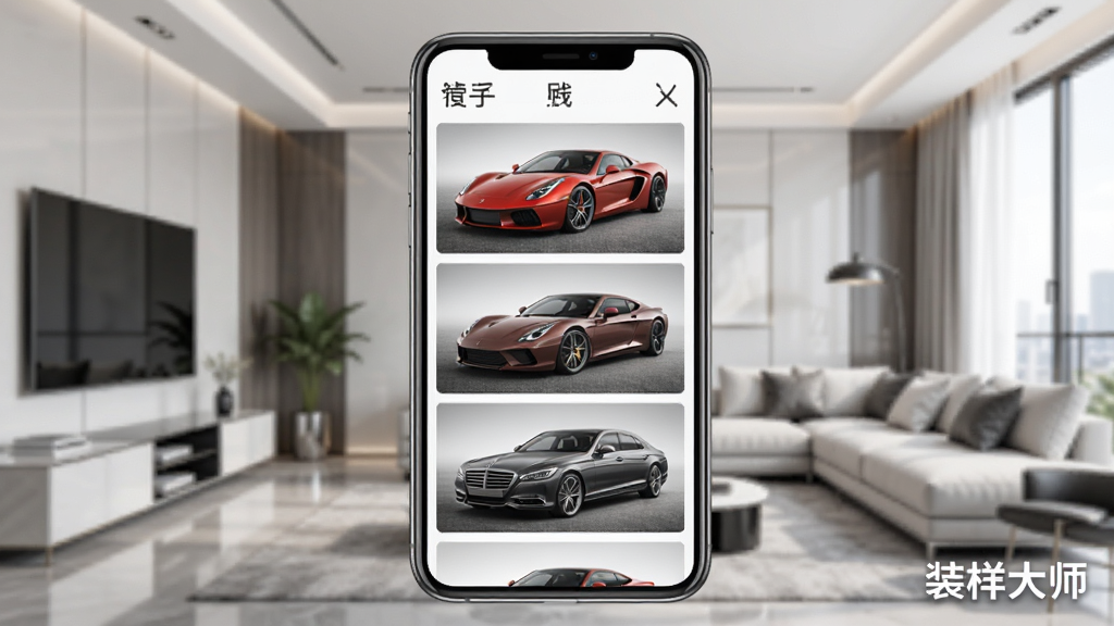 �ֻ�����չʾһ�����ͼƬǽ�����������ܳ��ͽγ������澫������������������Ϊ�ִ����������ֻ���Ļռ�����壬�����������룬���ʱ�У�ϸ�ڷḻ�����ʸ��壬�ɾ��޶���Ԫ�أ����С�װ����ʦ��ˮӡ��ʶ