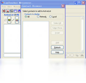 VSL LanToucher Network Messeng1.0.0 网络消息传递工具