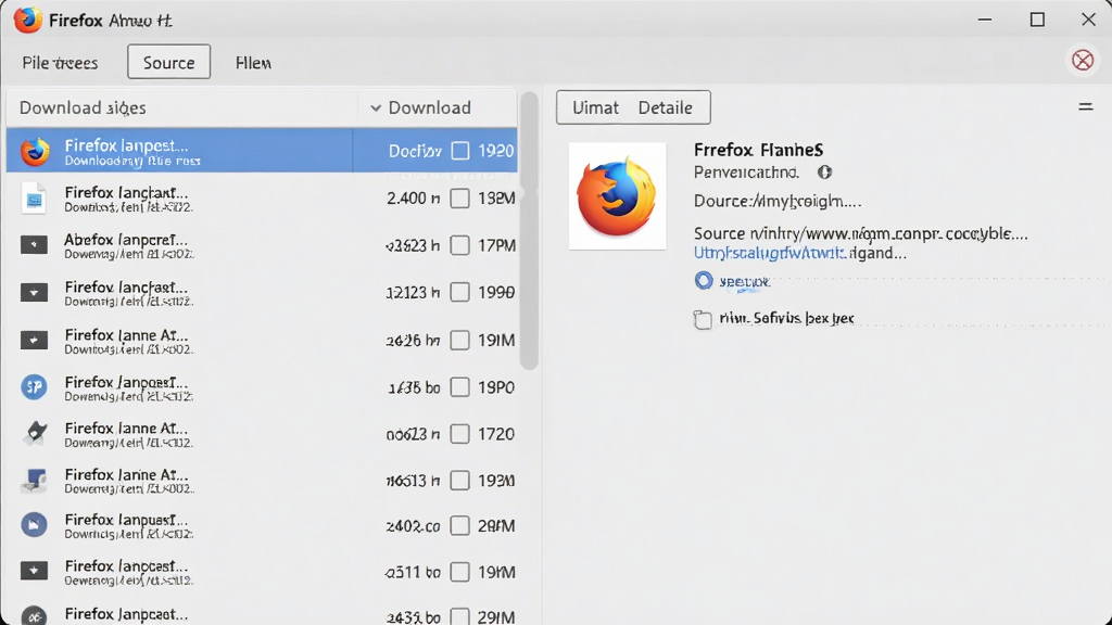 ����ΪFirefox���ز鿴�����������ͼ�������ʾ�����ļ��б����Ҳ���ʾ�ļ���ϸ��Ϣ������Ϊ�ɾ���ǳ��ɫ�����ּ�����ˣ��Ű����룬����ִ���ƽ����ϸ��ͻ���ļ����ơ���С������ʱ�����ԴURL�����ʸ��壬�ɾ��޶���Ԫ�ء�
