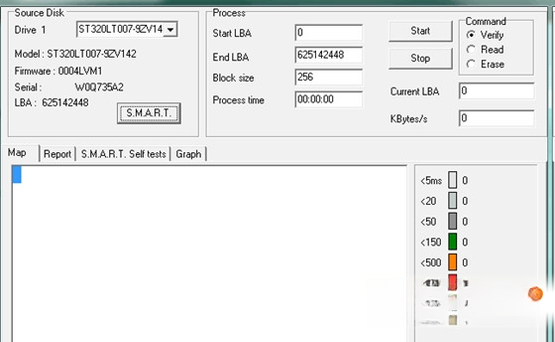 HDDScan硬盘检测工具4.1 硬盘健康检测