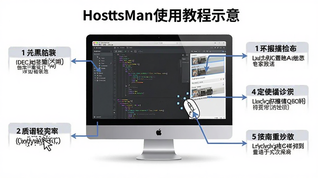 HostsManʹ�ý̳�ʾ��ͼ������Ϊ������Ļ��ʾ�������棬�Ա��в��������ע������Ϊͼ��ʽ������ѧ����ϸ�ڰ��������λ�ú�����˵�������������ɾ�