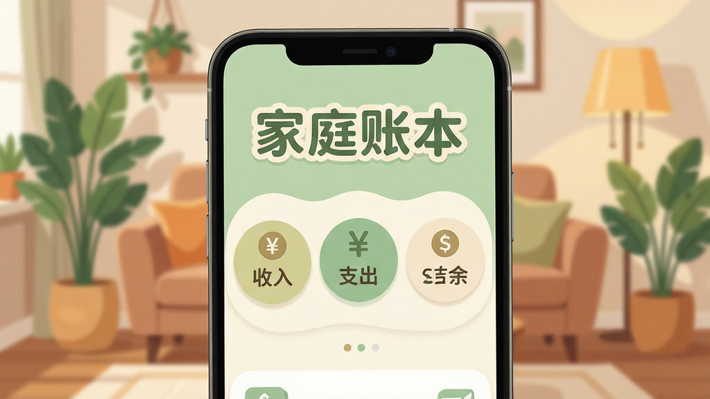 画面主体为一部智能手机屏幕特写,屏幕上清晰展示南弯弯补宅库的主界面,界面以柔和的浅绿色和米白色为主色调,顶部显示