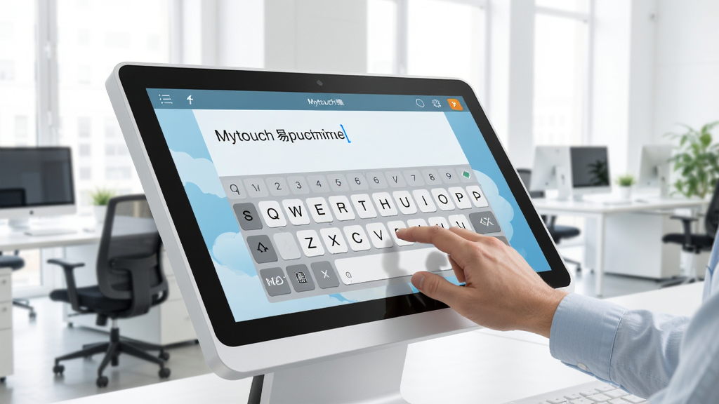 չʾһ̨������һ�������ʹ��Mytouch��ά�������������������֣���Ļ��ʾ���̽��棬����Ϊ�����İ칫�һ��������ɾ�������������ϸ����ʵ�����ʸ��塣