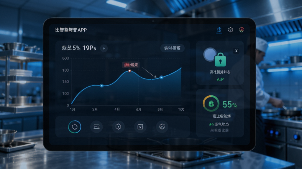 �߱����ܿ���APP�豸���ƽ��棬��ʾʵʱ�¶��������豸����״̬ͼ�꣬����Ϊ��ҵ����������Ƽ�����ɫ���������࣬���ʸ���