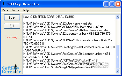 SoftKey Revealer��Կ�鿴��1.0 ��ɫ�ⰲװ