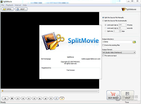 splitmovie 安卓版 界面