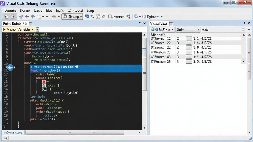 Visual Basic���Թ������н��棬��ʾ�ϵ�����ӱ���������������������дʵ���߷ֱ��ʣ��ɾ��޶���Ԫ��