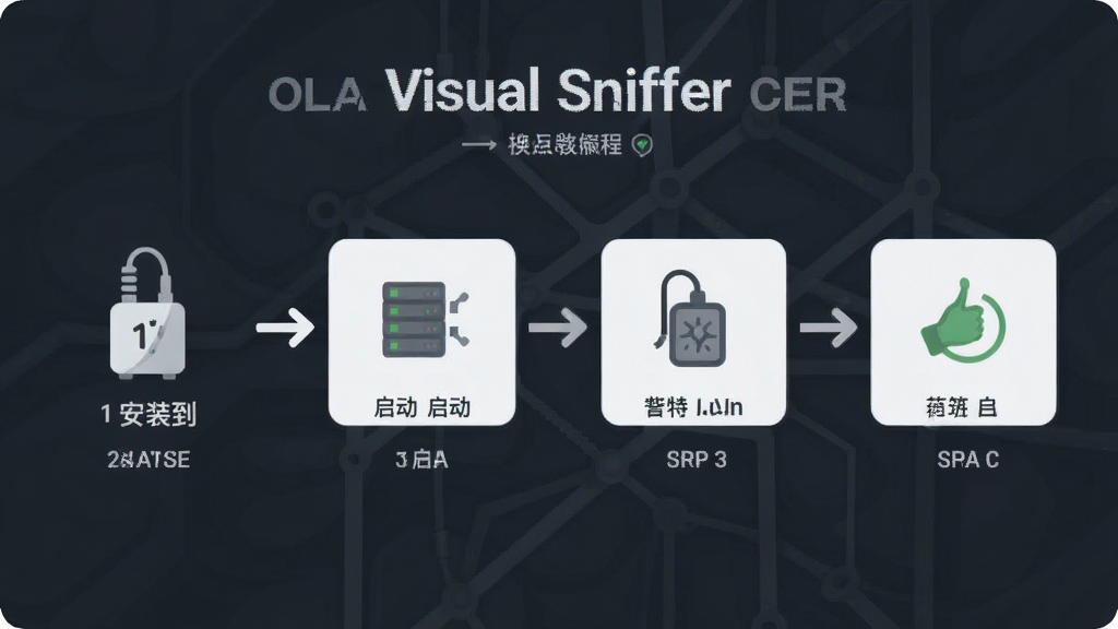 Visual Sniffer ʹ�ý̳̲���ʾ��ͼ��չʾ��װ�����������̣�����Լ���������������ʸɾ����޶���Ԫ��