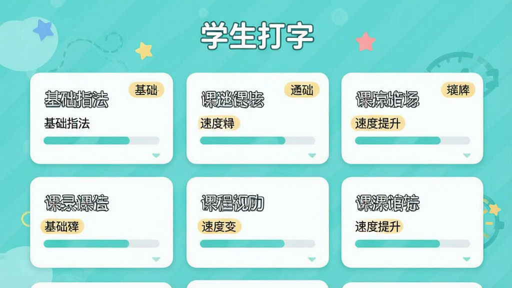 ѧ�����������Ŀγ��б����棬����Ϊ�γ�Ŀ¼ҳ�棬���ֲ��ÿ�Ƭʽ���У�ÿ�ſ�Ƭ��ʾ�γ��������������������»��ã�ϸ�ڴ��С�����ָ�������ٶ��������ȱ�ǩ�����ʸɾ����޶���Ԫ�أ��������ֱ�ע��ѧ�����֡�