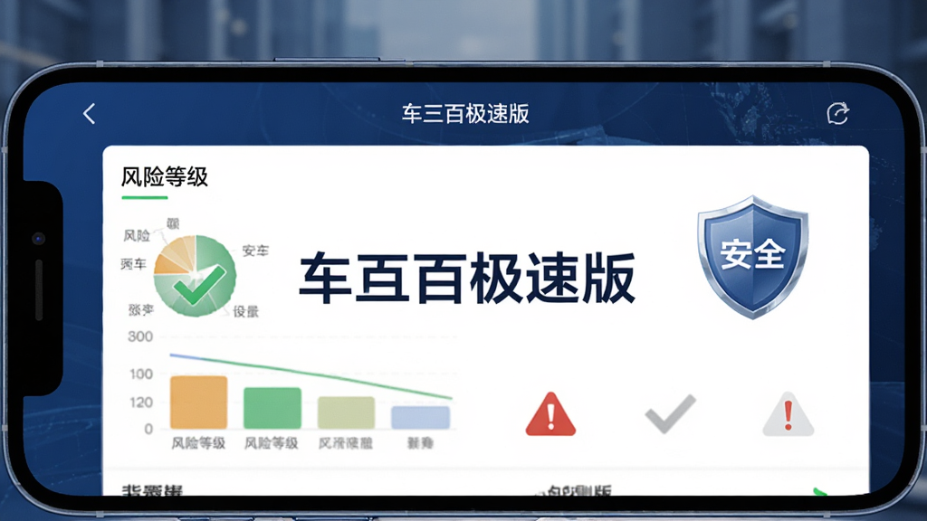 �����ټ��ٰ氲ȫ�����棬�ֻ���Ļչʾ�����������棬�������յȼ�ͼ���밲ȫ����ͼ�꣬����Ϊ����ɫ������������ʾ�������ټ��ٰ桱�������������أ�ϸ�����̹��뾯����ţ����ʸ��壬�޶���Ԫ��