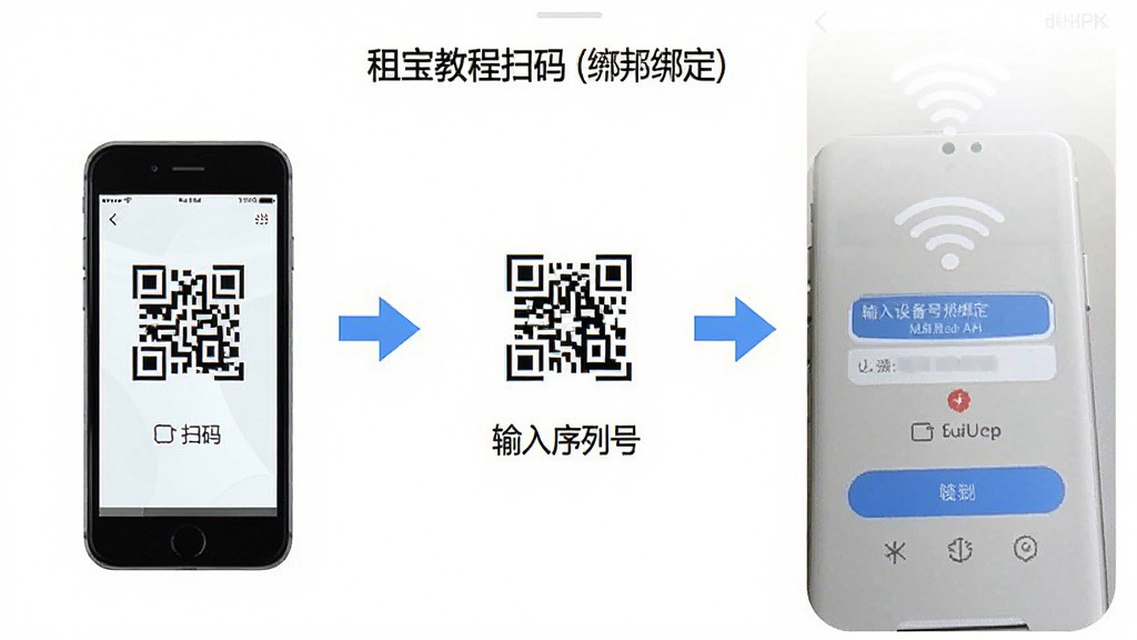 �ⱦAPPʹ�ý̳̽�ͼ��չʾ�豸�����̣������ֻ�ɨ�롢�������кŵȲ��裬������ò�������ʽ��ƣ�����Ϊ��ɫ��ͼ�����������ּ�࣬���ʸɾ���
