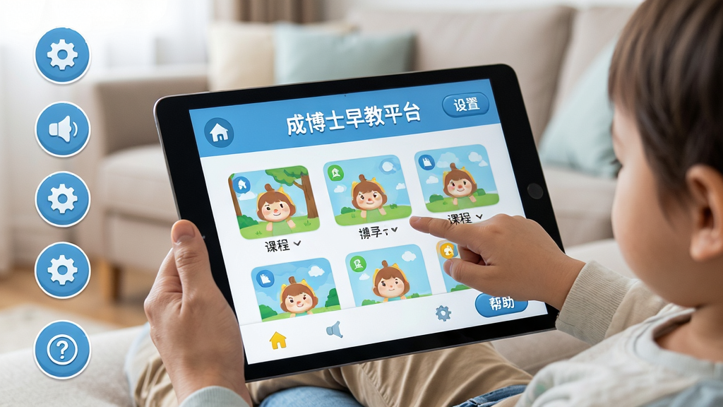 ���壺�ɲ�ʿ���ƽ̨��ƽ����������У��ҳ��ͺ�����ָ�㴥��Ļ��������ʾ�γ��б������֣�ƽ�������룬��Χ�пؼ�ͼ������ð�ť���Ű棺�����������С����á��͡���������ť����񣺼�࣬�Ƽ��С�ϸ�ڣ���Ļ���С��ɲ�ʿ���ƽ̨������������Ϊ����ɳ�������ʣ����壬�������ɾ����޶���Ԫ�ء�