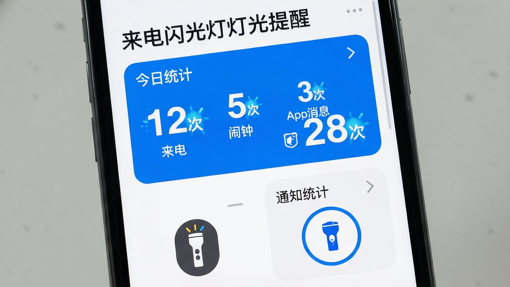 ���壺�ֻ���Ļ��ʾӦ����ҳ���ϰ벿��Ϊ������ͳ�ơ���Ƭ����ʾ����12�Ρ�����5�Ρ�����3�Ρ�App��Ϣ28�Σ��°벿��Ϊ�ֵ�Ͳ���غ�֪ͨͳ�ơ����֣���Ƭʽ���֣�ͳ�����ִ����ʾ���ֵ�Ͳ����ΪԲ�ΰ�ť���Ű棺����Ϊ����������Ƶƹ����ѡ����⣬�в�Ϊͳ�����򣬵ײ�Ϊ��ݿ��ء�������¼�Լ����ɫ��������ɫ��׺��ϸ�ڣ����ִ��ж���Ч�����ֵ�Ͳͼ�����������ʣ����壬�ɾ����޶���Ԫ�ء�