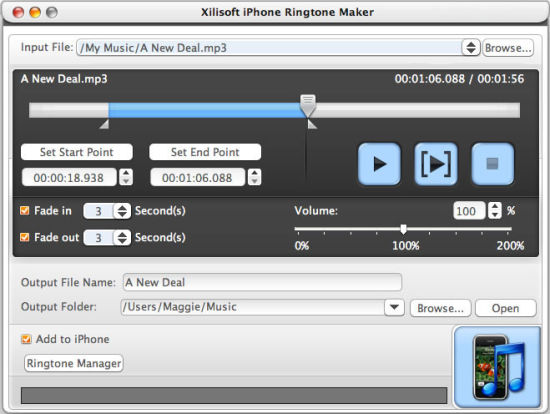 曦力iPhone铃音制作工具{package_version_name} 一键制作个性铃声