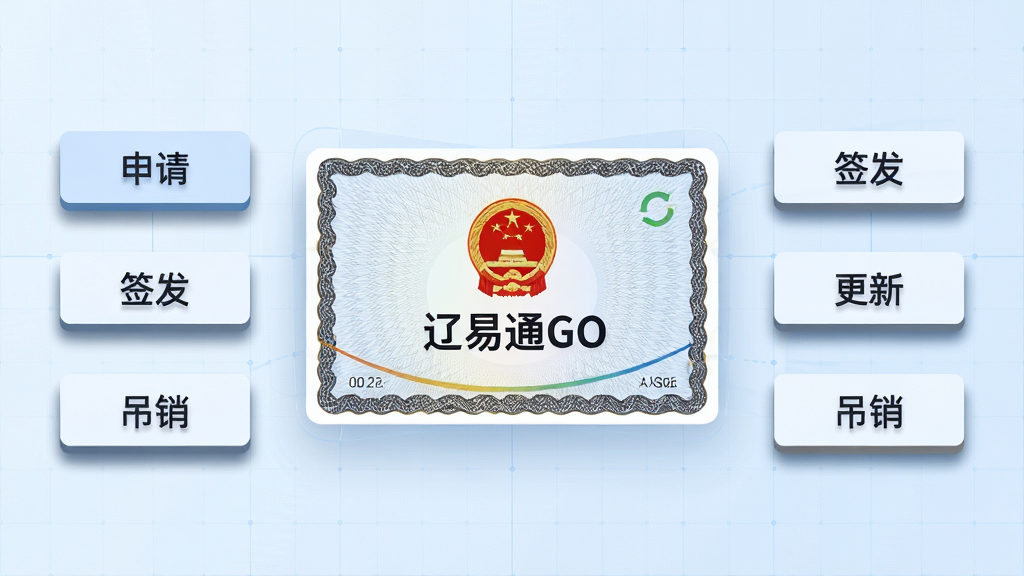 ����Ϊһ������CA֤�鿨Ƭ�����ڽ������룬��Ƭ��ӡ�С�����ͨGO�������͹��ձ�ʶ����Χ�����š����롱��ǩ���������¡����������ĸ����ܰ�ť������Ϊ���ҶԳƣ�����Ϊ����ɫ���񣬷�������ࣻϸ�ڰ���֤���ϵļ����α�ơ���ť��������Ӱ����������ͨ͸���ɾ�������Ԫ��