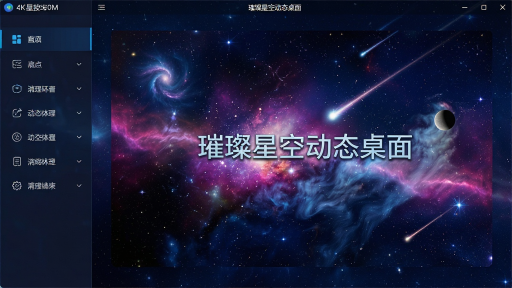 ���壺���ǿն�̬�������������棬չʾ����ǿն�̬��ֽЧ�������֣���๦���б����Ҳ����Ԥ����������Ϊ������ɫ�ǿգ��Ű棺�����࣬ͼ����������񣺿Ƽ����������н�ϣ�ɫ��Ѥ����ϸ�ڣ�����������������β������������ʾ�����ǿն�̬���桱���������ʣ�4K���壬�ɾ��޶���Ԫ��