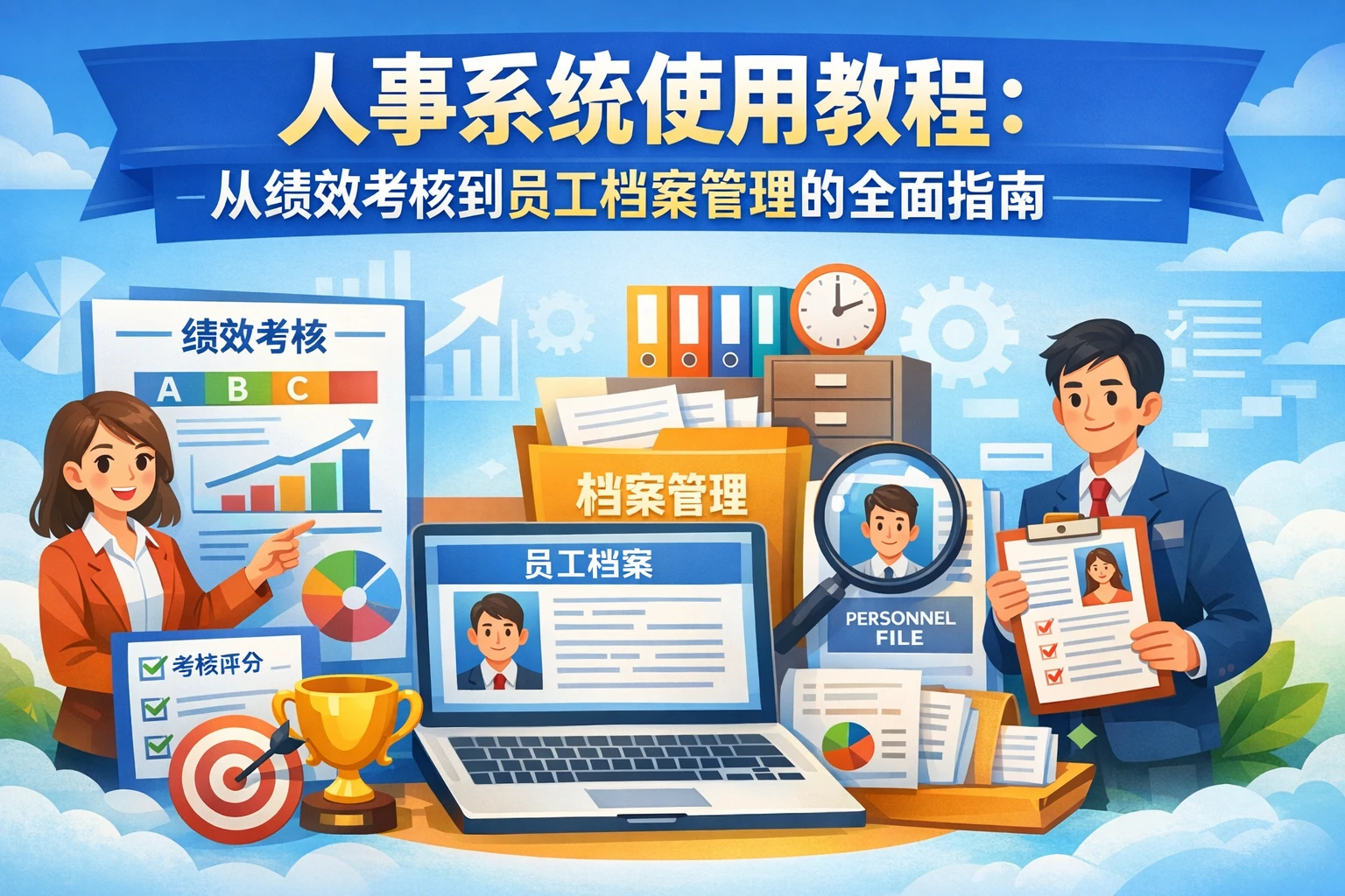 鼎丰人事档案管理系统 安装教程 使用技巧