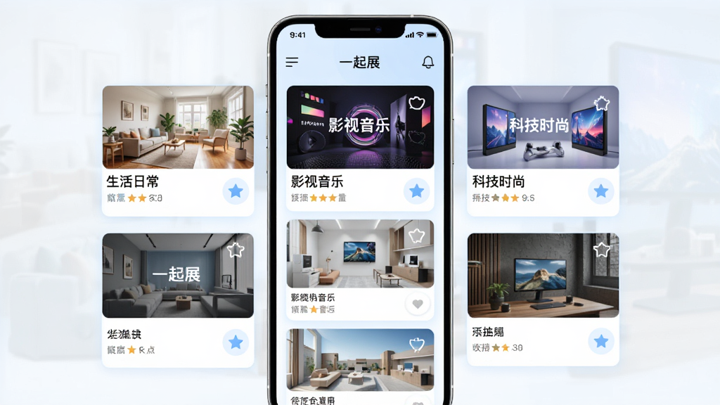 一起展主界面预览图:展示一款名为