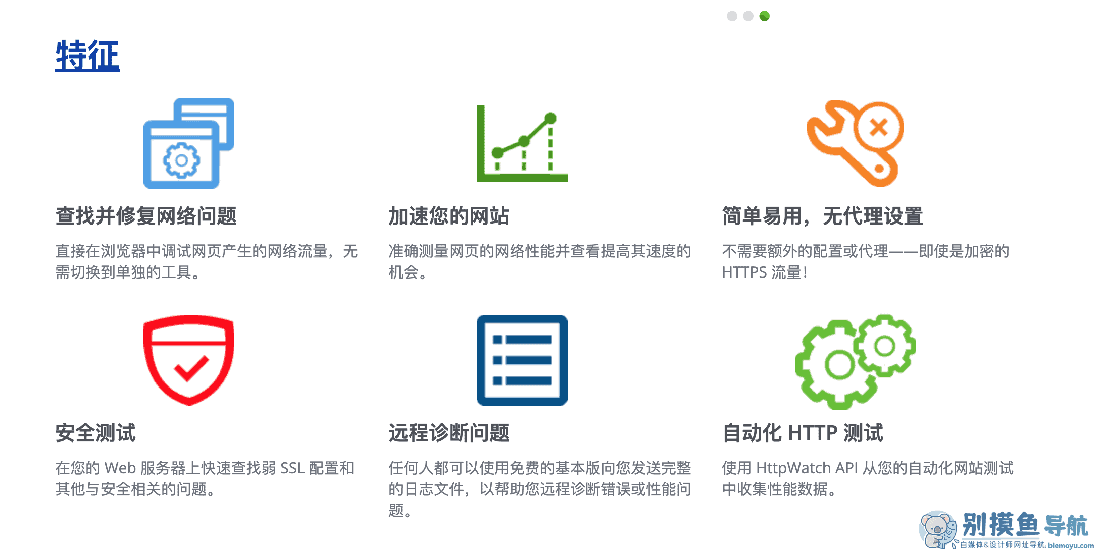 HttpWatch Studio 安卓版 性能分析瀑布图界面