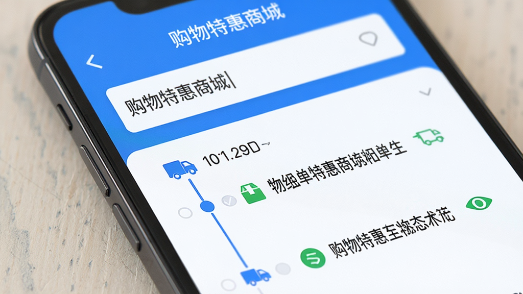 ����Ϊ�ֻ���Ļ��ʾ�����ػ��̳ǿ�ݲ�ѯҳ�棬�����࣬������ڶ������·������켣ʱ���ߣ������ˬ����ɫ������ϸ���п�ݵ��ź�״̬ͼ�꣬��������������ɾ������ְ����������ػ��̳ǡ�