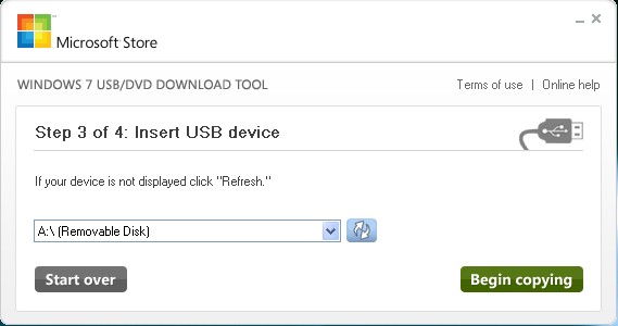 Windows7 USB/DVD Download Tool 安卓版 启动盘制作教程